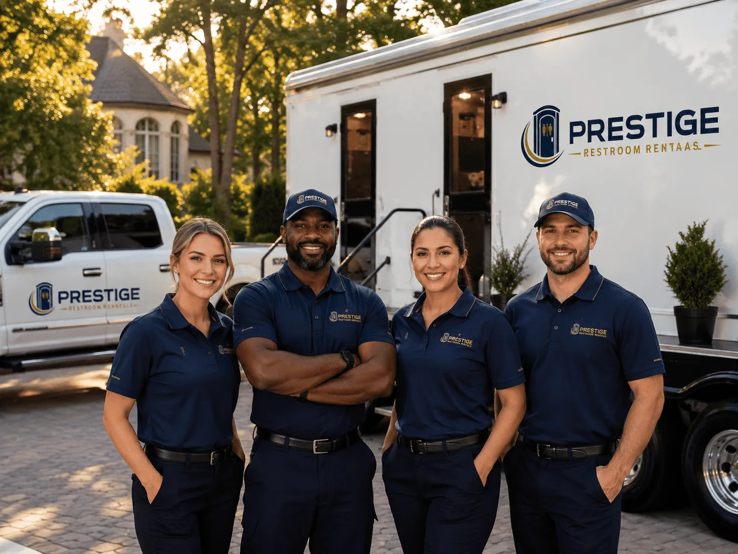Trusted Luxury Portable Restrooms company in Compton, IL